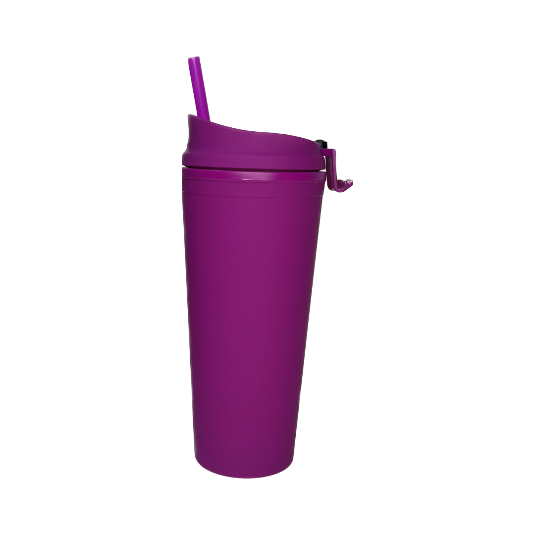 Caja 24 pzs Termo Big Coffee de 650ml de acrilico