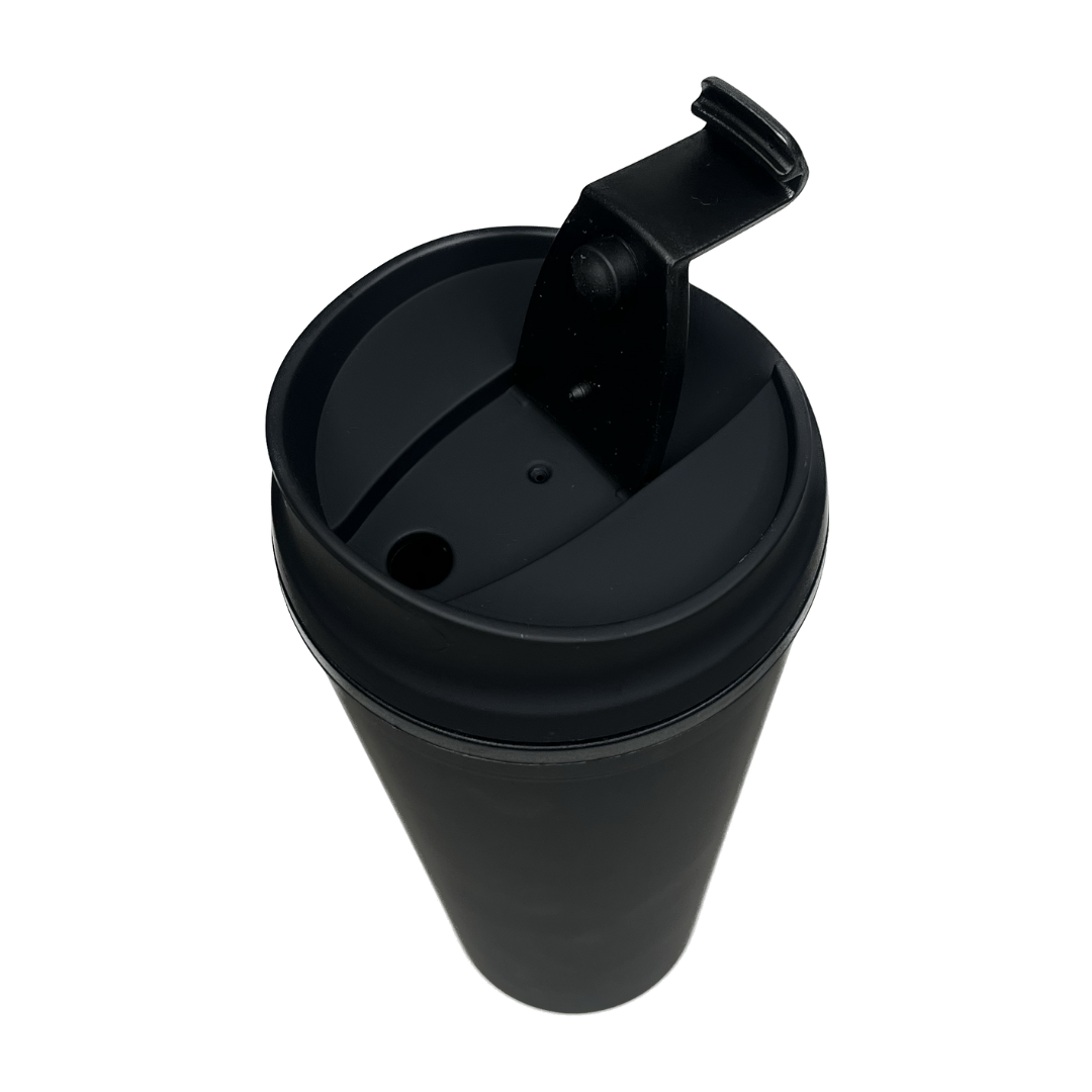 Caja 24 pzs Termo Big Coffee de 650ml de acrilico