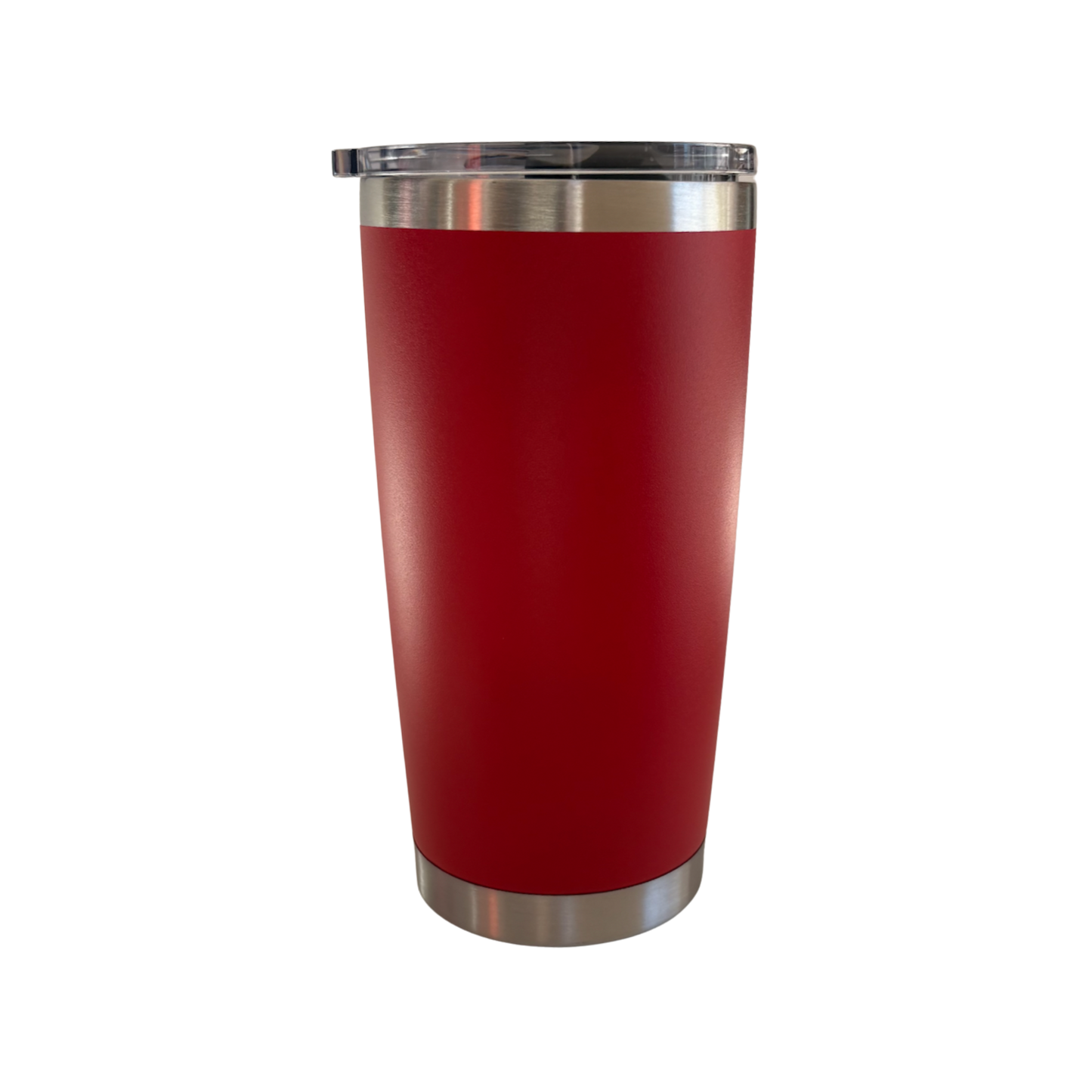 Termo Power 20oz de acero inoxidable color rojo con tapadera de imán y doble pared.