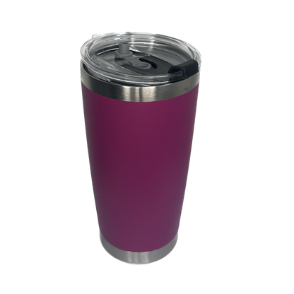 Caja de 25 piezas - Power 20oz - Tapadera de acrilico