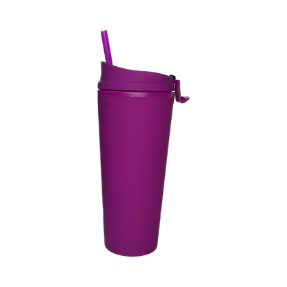 Caja 24 pzs Termo Big Coffee de 650ml de acrilico