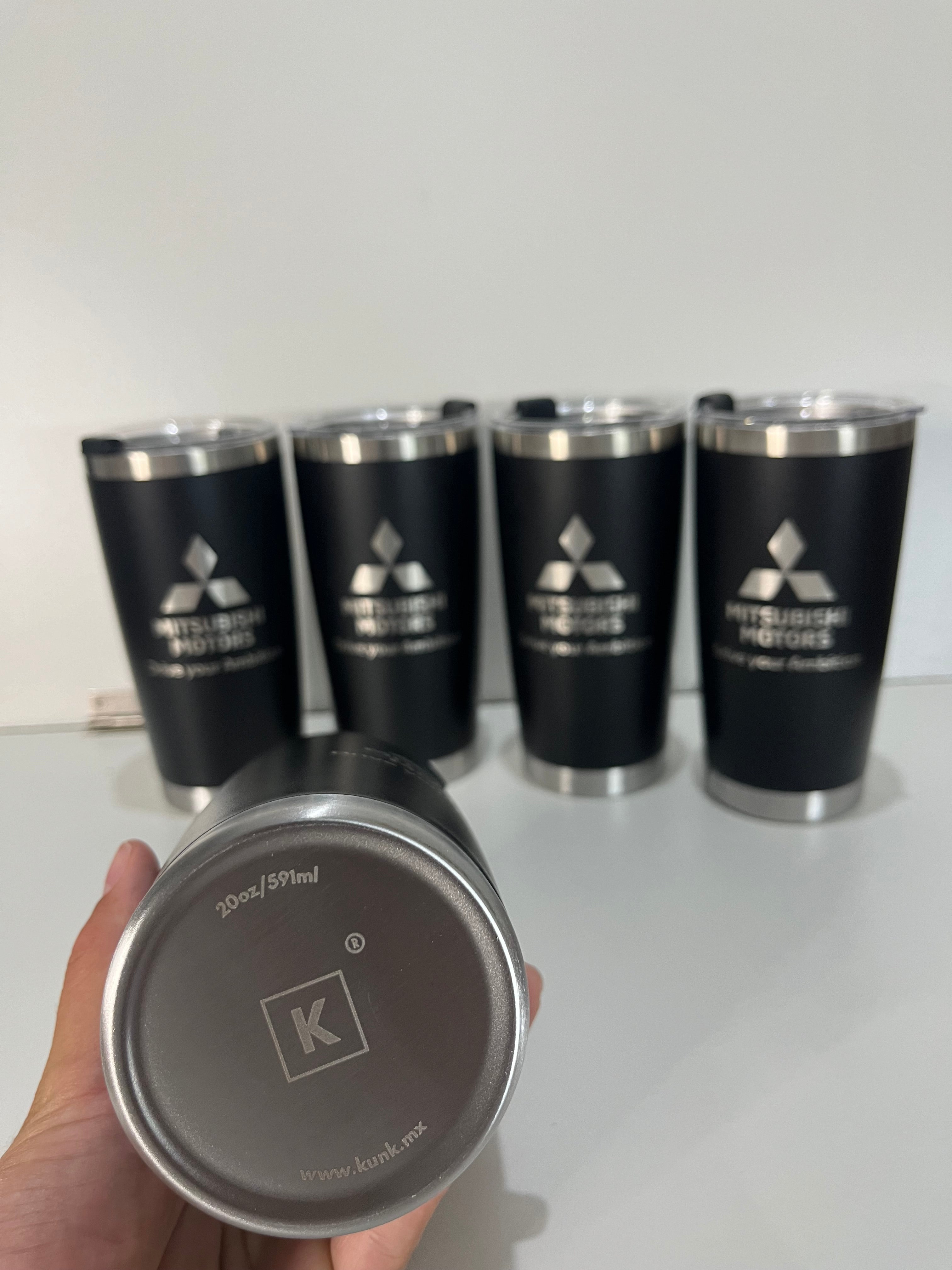 Power 20oz Tapa de acrílico Termo KUNK