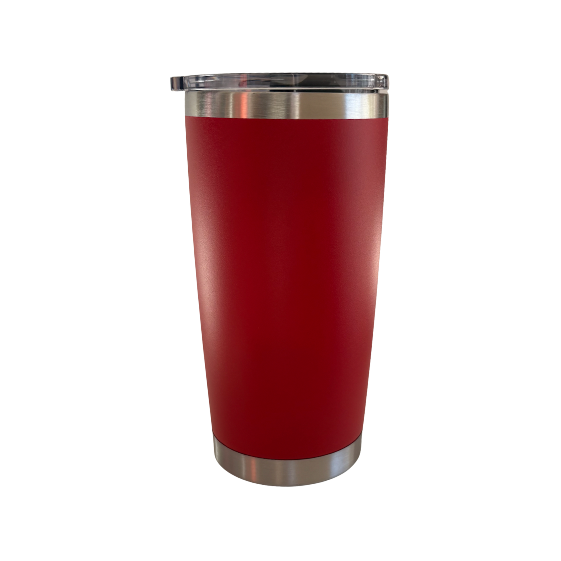 Termo Power 20oz de acero inoxidable color rojo con tapadera de imán y doble pared.