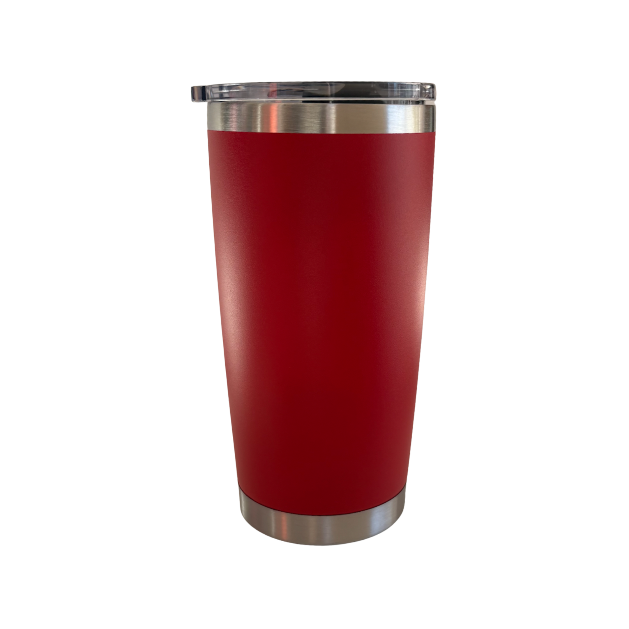 Termo Power 20oz de acero inoxidable color rojo con tapadera de imán y doble pared.